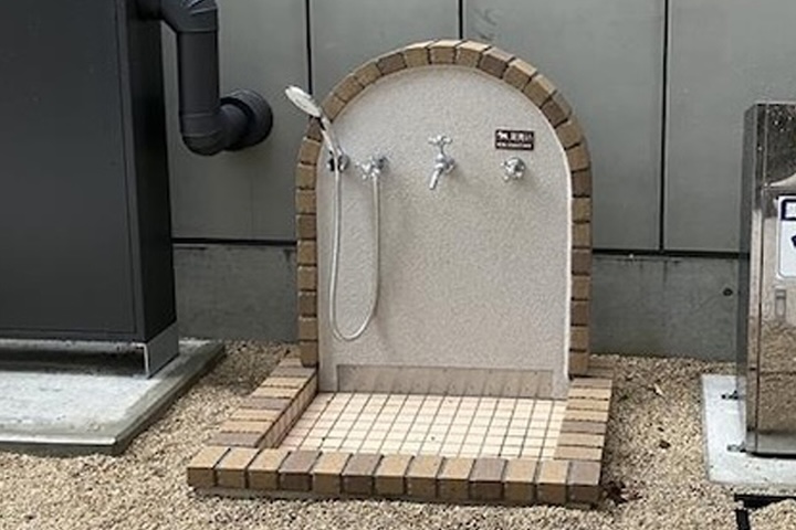 足洗い場